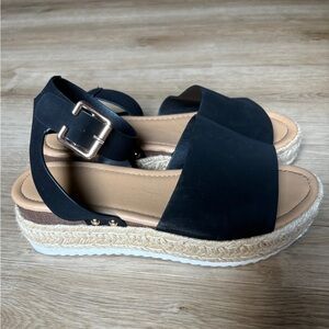 Summer platform sandals
